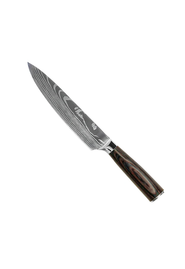 Stampa di qualità Damasco - Coltello da chef