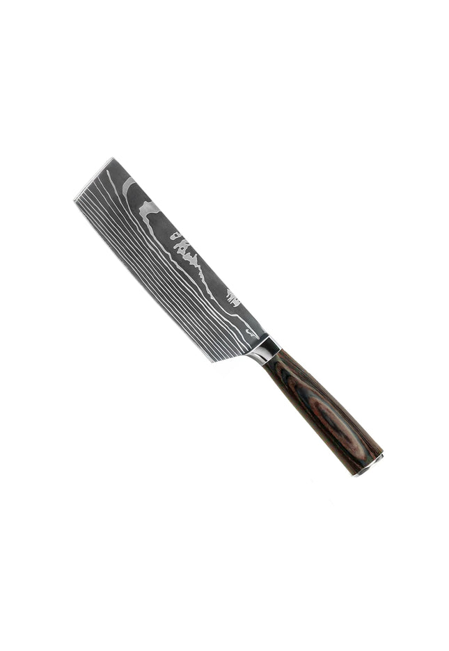 Stampa di qualità Damasco - Coltello Nakiri