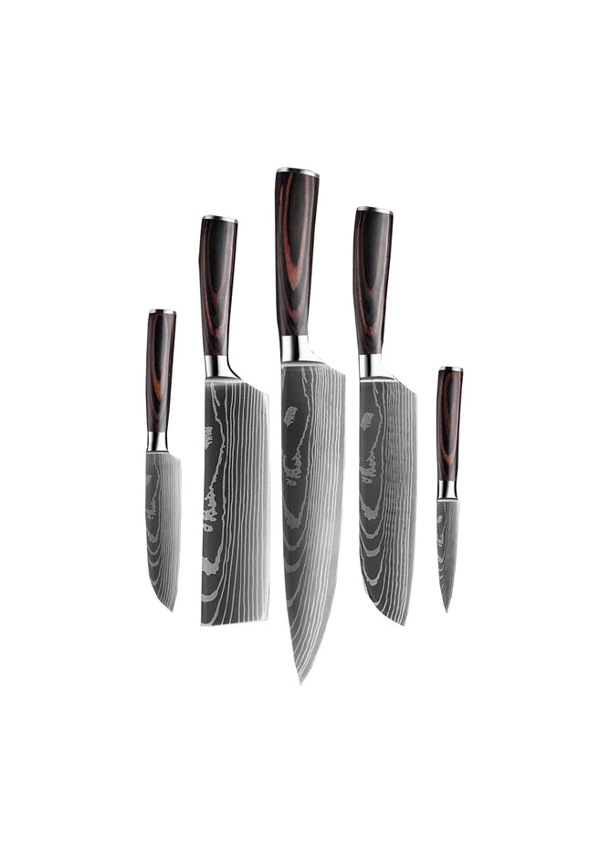 Serie di stampe Damasco - Set da 5 pezzi 1