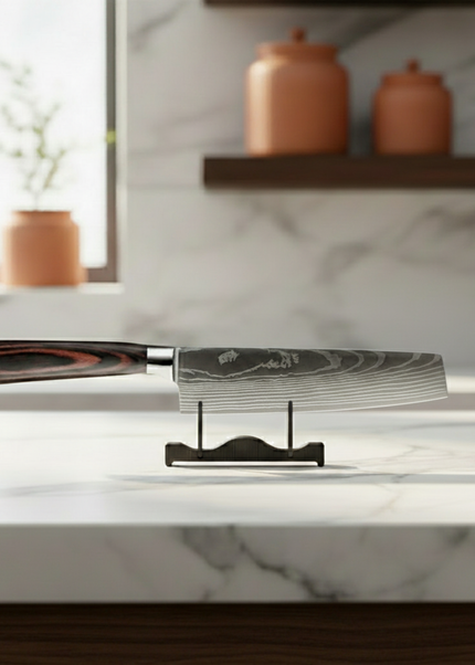 Checuro Kurokami™ Series - Coltello Nakiri